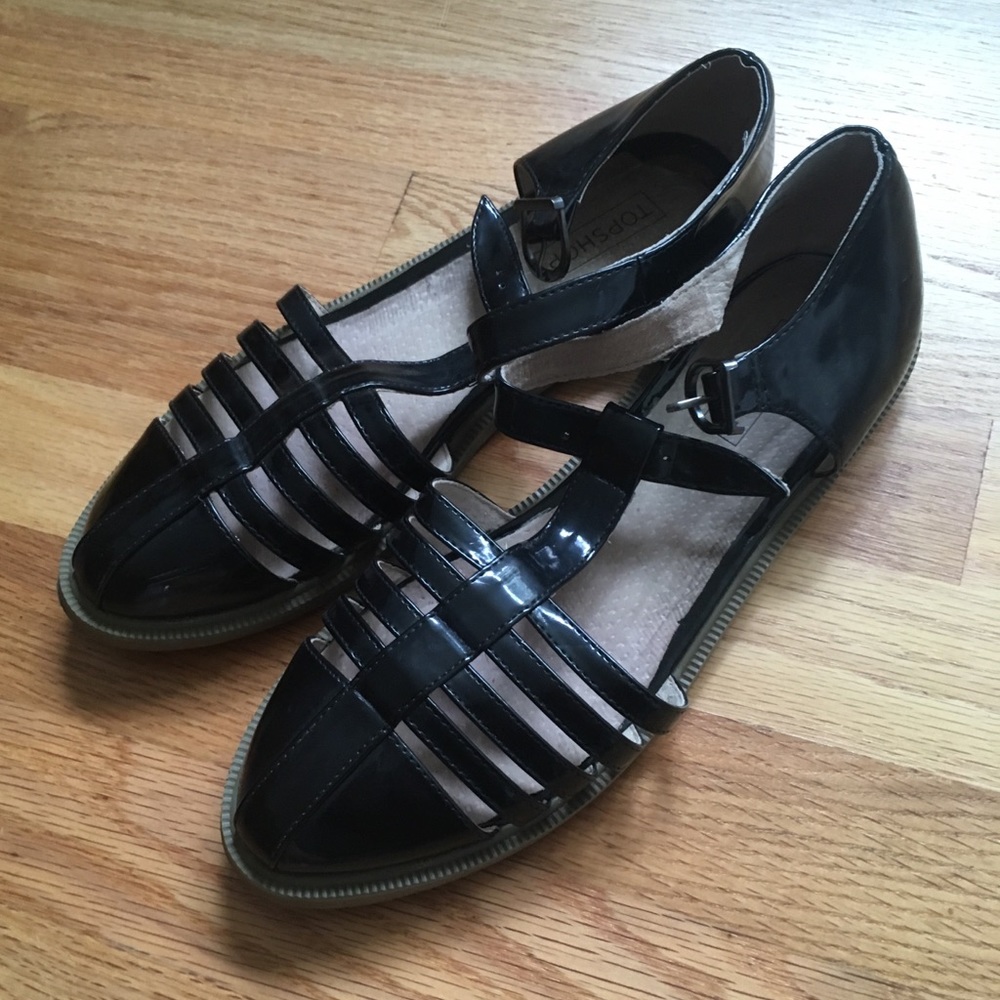 Black Topshop Summer Sandals